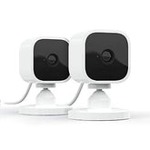 Blink Mini: Affordable Indoor Cam (Night Vision, 2-Pack)